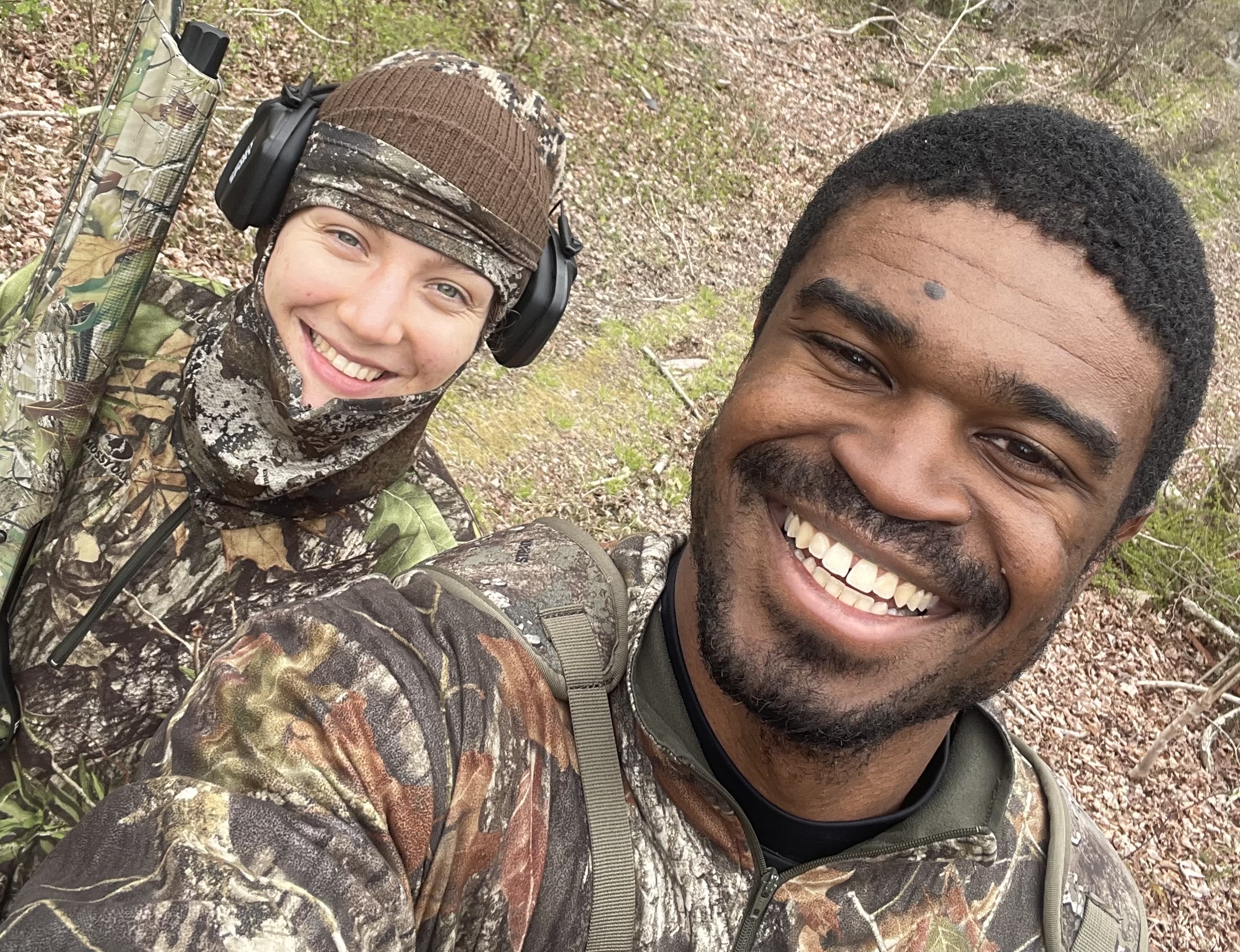 Turkey hunt with Amanda